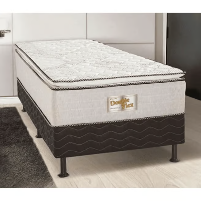 CAMA SOLTEIRÃO DOUBLE FLEX
