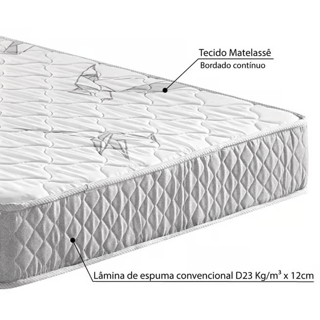 COLCHÃO D20 88x188x